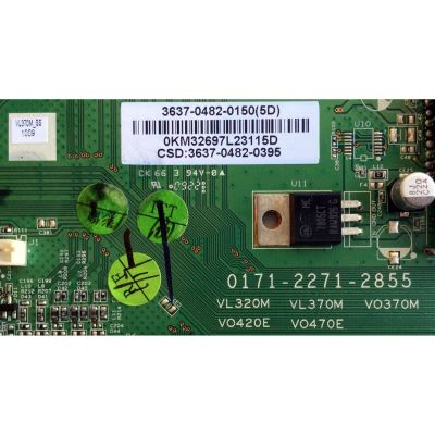 MAIN / VIZIO 3637-0482-0150 / 0171-2271-2855 / 3637-0482-0395 / MODELO VL370M - Imagen 3